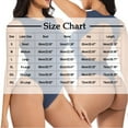 thumbnail image 3 of ZQUUVOU Women's Plus Size Stretch Bodysuit Backless Front Closure Snap Crotch Full Body Shaper Thong Bodysuit Black, 3 of 6