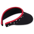 thumbnail image 2 of Callaway Womens Large Brim Clip Visor (Black, One Size) 2016 Hat NEW, 2 of 2