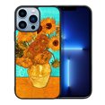 thumbnail image 1 of FINCIBO Soft Rubber Protector Cover Case for Apple iPhone 13 Pro Max 6.7" 2021 (NOT FIT Apple iPhone 13 mini 5.4" 2021/iPhone 13 Pro 6.1" 2021/iPhone 13 6.1" 2021), Sunflowers Vincent Willem Van Gogh, 1 of 5