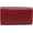 Red, variant on Womens Large Capacity Genuine Leather RFID Blocking Cellphone Clutch Wallet Accordion Card Holder Organizer Purse Red