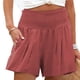 thumbnail image 2 of Pantalones cortos fruncidos, pantalones cortos de verano para mujer, pantalones cortos casuales con bolsillo, pantalones cortos elegantes de alto rendimiento, 2 of 6