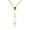 Gold, variant on Bling Jewelry Womens Blessed Virgin Mary Rosary Black Beads Crucifix Cross Necklace Gold Plated
