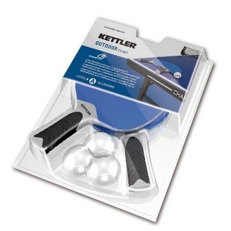 Kettler Halo 5.0 2-Player Outdoor Table Tennis Racquet Set