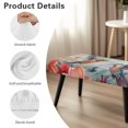 thumbnail image 6 of Whosucclay Hummingbird Flower Print Dining Room Bench Covers Non-Slip Bench Chair Slipcovers Dust Proof Bench Seat Cushion Slipcovers Removable Bench Protectors for Wedding, Hotel, Party, 6 of 7