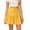 Yellow, variant on EDFBUYKRS Female Skirts Long Flowy Skirt with Slit 2023 Skirt Women's Fashion Short Skirt High Waist Elastic Solid Skirt