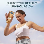 Vaseline Pro VitaB3 Serum Burst Hydrating Lotion Luminous Glow Lightweight 10x Antioxidant Power of Vitamin C with Vitamin B3, Hyaluronic Acid & Vitamin E, 7.5 oz