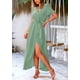 thumbnail image 4 of Vestido PRETTYGARDEN Mujer Verano Cruzado Maxi Floral XL, 4 of 8