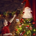 thumbnail image 7 of Christmas Tree Topper Gnome with Light Battery Operated,23.6 Inch Sequin Gnome Tree Topper Hat,Scandinavian Swedish Tomte Plush Gnomes for Christmas Tree Ornaments, 7 of 7