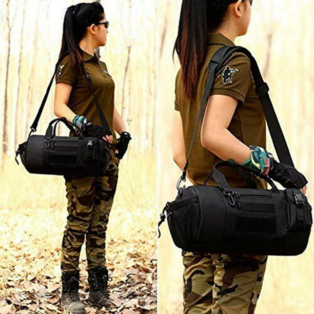 Tactical Duffle Bags MOLLE Gear Military Travel Shoulder Gym Bag Walmart