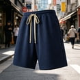 thumbnail image 5 of XuJwPNcy Big and Tall Mens Athletic Shorts Quick Dry Bermuda Shorts Drawstring Waist Workout Sports Shorts with Pockets, 5 of 5