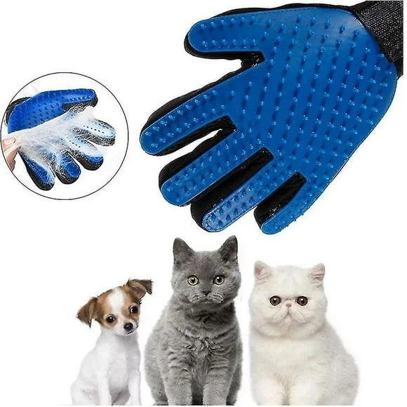 Cat Grooming Glove For Cats Wool Glove Pet Hair Deshedding Brush Comb Glove