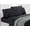 Black, variant on Super Soft 1500 Series Sheet set, Queen, Cream