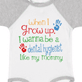 thumbnail image 4 of Inktastic Dental Hygienist Like Mommy Boys or Girls Baby Bodysuit, 4 of 5