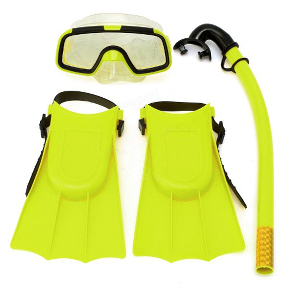 COOLL Children Kids 3Pcs Swimming Diving Goggles Snorkel Masks