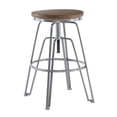 thumbnail image 6 of Linon Silver Wood And Metal Adjustable Stool, 6 of 14