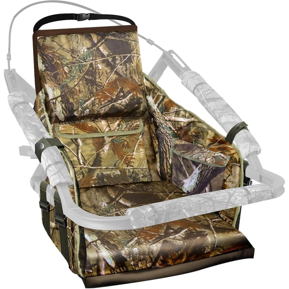 Tree Stand Seat Replacement, Adjustable Treestand Seats for Hunting, Comfortable Hunting Tree Seat Fits Climber Deer Tree Stands