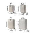thumbnail image 2 of Compression Packing Cubes for Suitcases Travel 4 Set Expandable Travel Bags Organizer for Luggage, Compression Set of 4 Travel Organizer Cubes, Black, 2 of 4