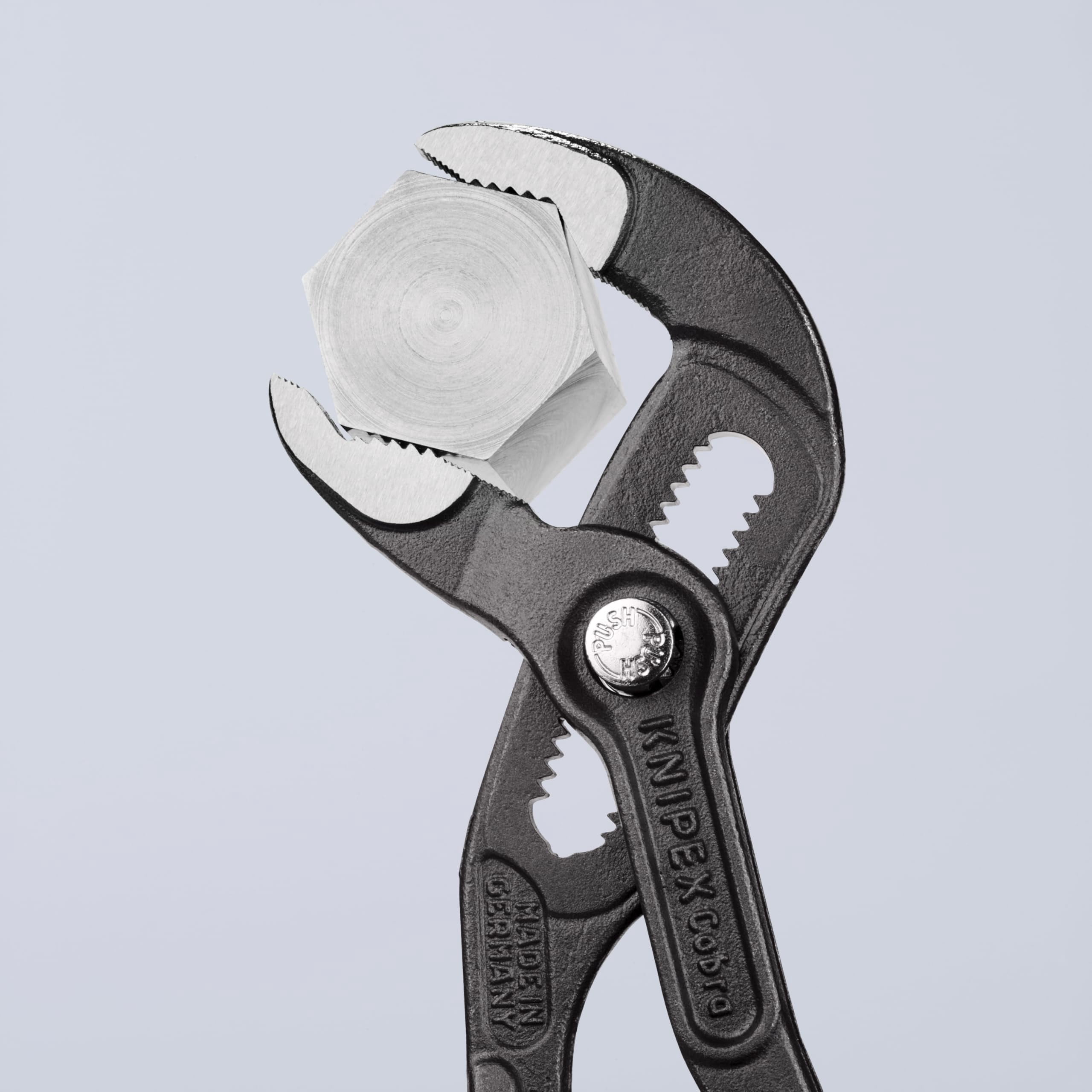 KNIPEX Cobra Water Pump Pliers-Tethered Att