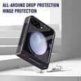 thumbnail image 4 of for Samsung Galaxy Z Flip 5 Slim Case, [Integrated Screen Protector] One-Piece Z Flip 5 Phone Case with Hinge Protection All-Inclusive Scratch-Resistant Z Flip 5 5g Phone Case Black, 4 of 12