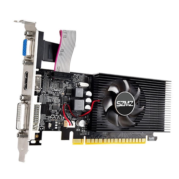 Tarjeta GT730 4GB DDR3 128Bit Gráficos con ventilador de refrigeración Gráficos para juegos para PC FLhrweasw Nuevo