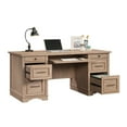 thumbnail image 6 of Sauder Rollingwood Engineered Wood Pedestal Desk in Brushed Oak, 6 of 18