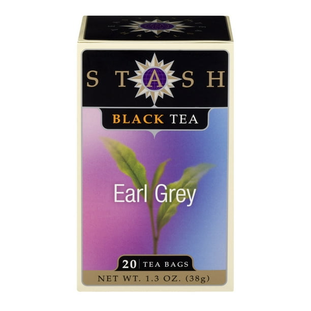 Stash Earl Grey Black Tea Bags, 20 Ct, 1.3 oz
