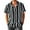 AC03-Black, variant on Men's Cuban Guayabera Shirt Short Sleeve Button Down Shirts Casual Summer Beach Striped Linen Shirts Green XL