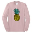 thumbnail image 2 of Wild Bobby, Trendy Tropical Pineapple, Fashion, Men Long Sleeve Shirt, Light Pink, XX-Large, 2 of 4