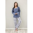 thumbnail image 2 of Richie House Women's Soft & Warm Lightweight Fleece Pajama Set RHW7582, 2 of 8