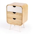 thumbnail image 1 of Butler Specialty Danville Beige Mango Wood  Modern End Table with Storage, 1 of 9