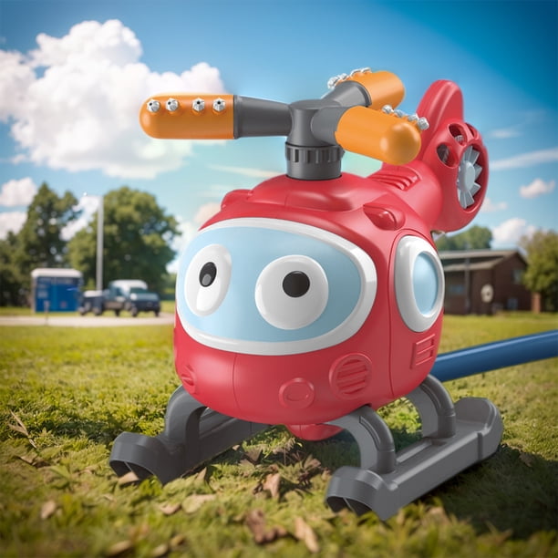 Rociador De Agua Para Niños Con Forma De Caracol – Juguete De Agua Con Boquilla Giratoria 360° Y Dos Boquillas, Ideal Para Juegos De Béisbol, Fiestas En La Piscina Y Diversión En El Patio