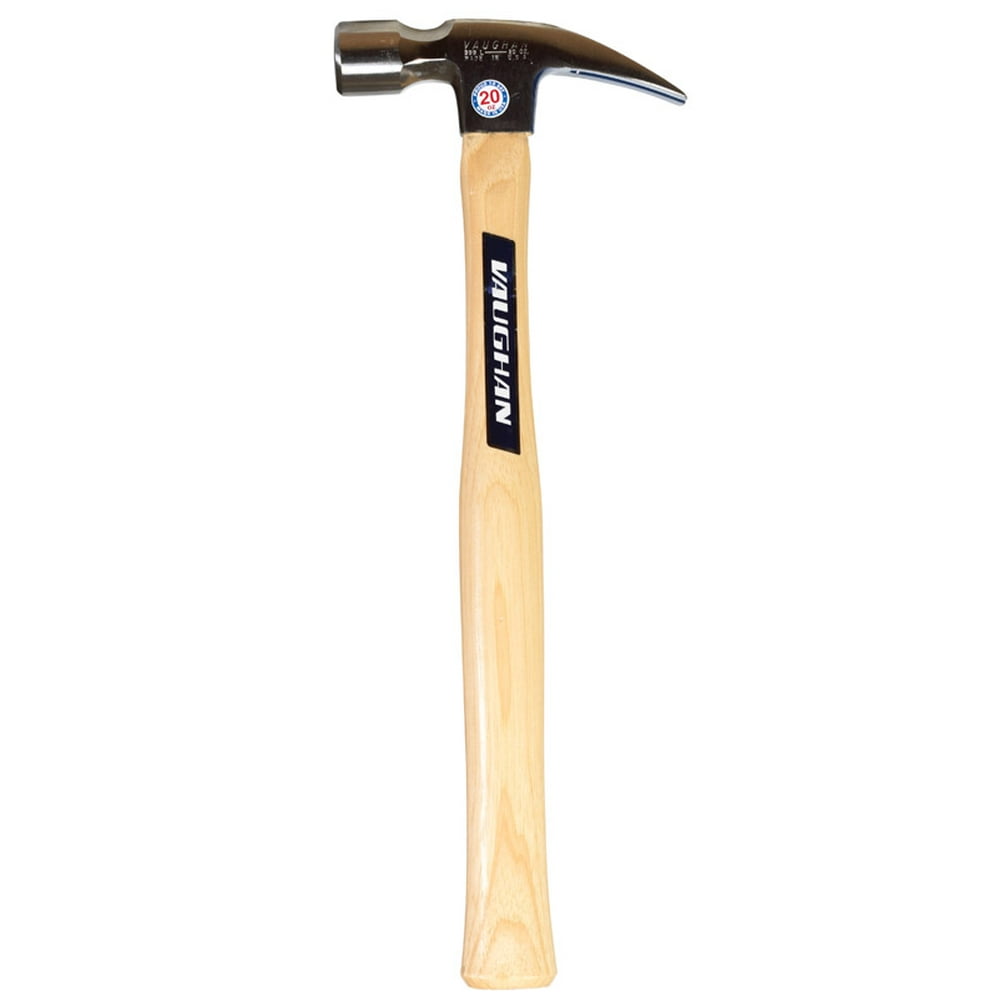 Vaughan 20 oz. Rip Claw Hammer Steel Head Hickory Handle 16 in. L