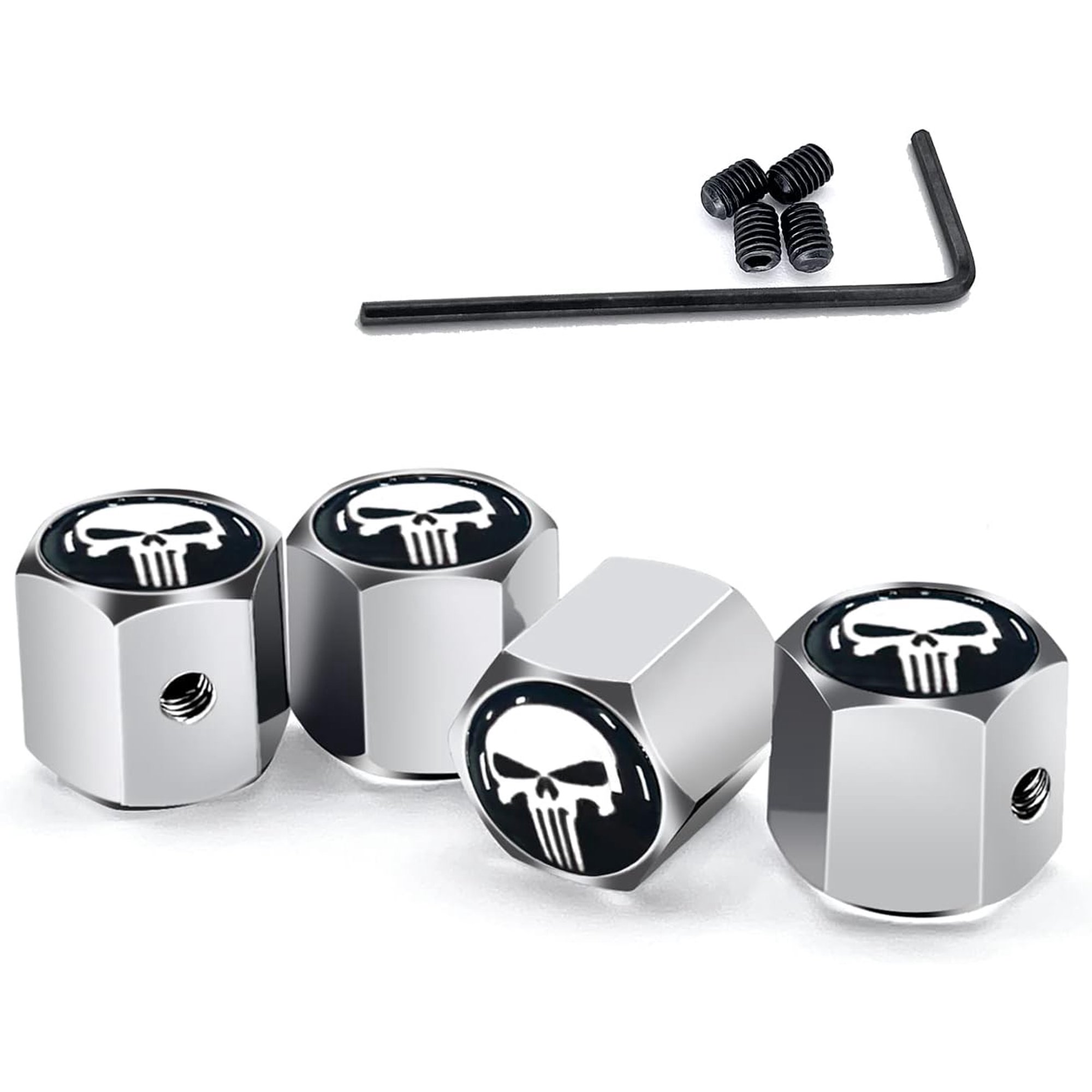 Lomubue 4Pcs Locking Car Tire Valve Stems Caps Anti-Theft Auto Wheel Valve Stem Covers With Rubber Seal Universal Tyre Air Stems Covers Lomubue 4Pcs Locking Car Tire Valve Stems Caps Anti-Theft Auto Wheel Valve Stem Covers With Rubber Seal Universal Tyre Air Stems Covers