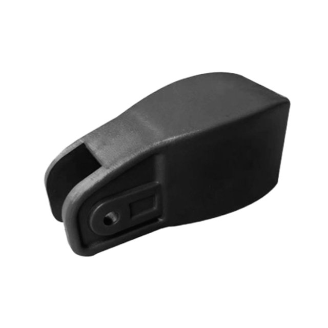 Accesorio de funda superior para poste de sombrilla de patio, fácil de instalar, sombrilla resistente para exteriores negro