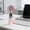 Pink, variant on Byujiro Foldable Handheld Mini Fan with Digital Battery Display USB Rechargeable 5 Speed Personal Cooling Fan Portable Desktop Fan for Travel, Office & Dorm Use