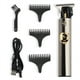 thumbnail image 1 of Clipper del cabello USB Recargables Adultos Afeitadora Mujeres Trimmer Groomer Acero inoxidable Portátil Portátil Peluquero Equipo de peluquero Oro Advancent CE001474-01B, 1 of 6