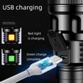 thumbnail image 5 of Kokovifyves Rechargeable Flashlight Clearance LED Strong Light Flashlight Home Emergency Telescopic Far Shooting Outdoor Rechargeable Flashlight, 5 of 9