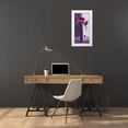 thumbnail image 3 of Tramoni, Oliver 9x14 White Modern Wood Framed Museum Art Print Titled - Elegance en mauve I, 3 of 4