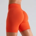 thumbnail image 4 of Pantalones cortos deportivos para mujer, mallas cortas para Yoga, a prueba de sentadillas, cintura alta, Fitness, ajustados, secado rápido, ciclismo, entrenamiento, gimnasio, 4 of 5