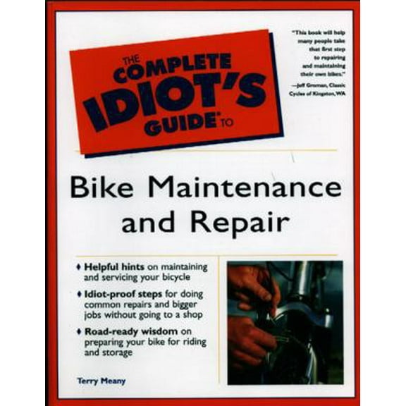 Pre-Owned Complete Idiot's Guide to Bike Maintenance and Repair 9780028641393