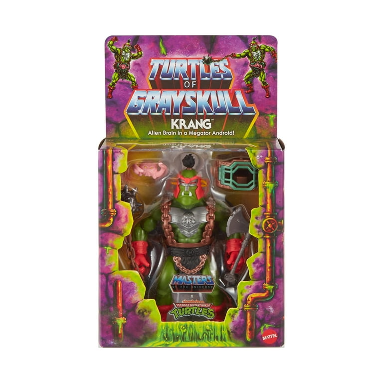 MOTU Origins Turtles of Grayskull Krang Action Figure Toy MOTU Origins Turtles of Grayskull Krang Action Figure Toy