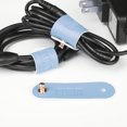 thumbnail image 3 of Abrazaderas de Cable de 3 Piezas Cable de Auriculares USB Fijación de Cinta de Cable Soledad Atado de envolturas de cables de alimentación de alambre, 3 of 8