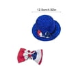 thumbnail image 3 of GFHFHITJ 4th of July Goose Outfits for 23"4th of July Porch Goose Outfit Red White And Blue Themed Gooses Accessories For Outdoor Lawn Garden Yard Patio Decoration(B), 3 of 6
