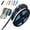 Black+White, variant on Self-Adhesive Gap Beautifying Tape, Waterproof Wall Gap-Sealing-Tape for Corner, for Bathtub, Toilet, Sink, and Kitchen Wall Edges (Silver,3M*8mm)