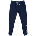 thumbnail image 3 of Calvin Klein Women�s 2 Pack French Terry Iconic CK Logo Joggers (Grey/Black, Large), 3 of 4