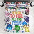 thumbnail image 2 of It's Ok To Feel All The Feels - Juego de cama personalizado para ratón, 2 of 5