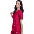 thumbnail image 2 of Landau Haut de Blouse Médicale à 3 Poches pour Femmes : Coupe Classique Décontractée, Col en V, Durable Médical 70221, 2 of 6