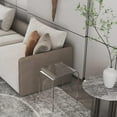 thumbnail image 3 of Royalcraft Acrylic clear End Table, Modern Lucite Side Table with Waterfall Edges, 3 of 5