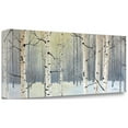 thumbnail image 2 of "Winter Birch Forest" By Julie Peterson, Fine Art Giclee Print on Gallery Wrap Canvas, Ready to Hang, 2 of 2