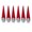 Rouge, variante sur LCXmlly Manchons à Vin de Noël Réutilisables Ruban de Noël Ajouré Magnifiquement Formé Facile à Ranger Ruban pour Décoration Festive 6 Pcs